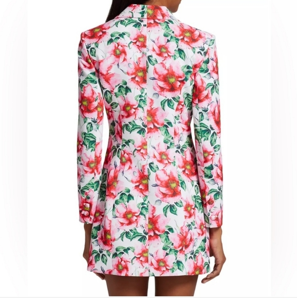 Alice + Olivia Latoya Floral Minidress size 10 - Picture 4 of 15
